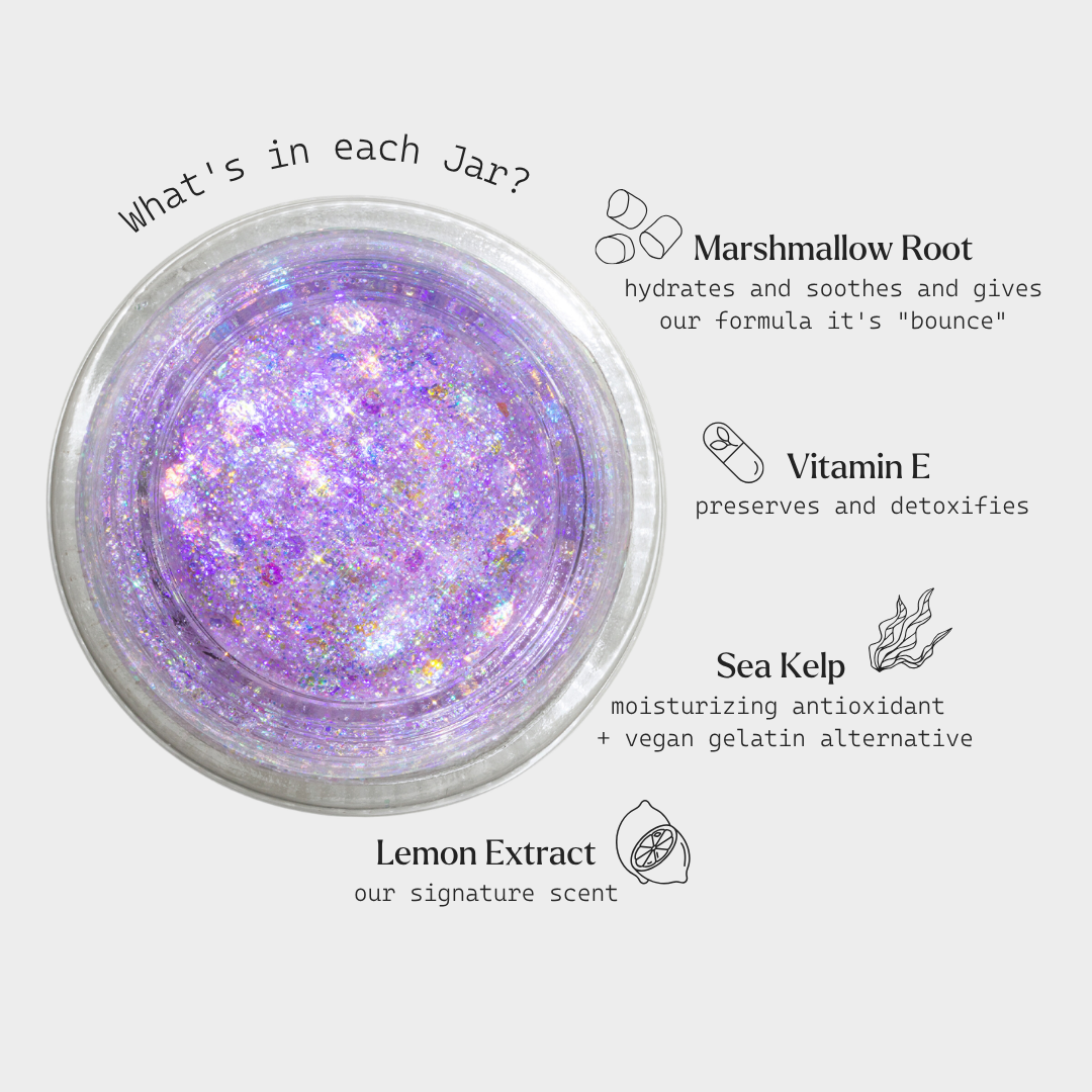 Spacejam® Ultra Luxe Glitter Balm - Lady Mercury