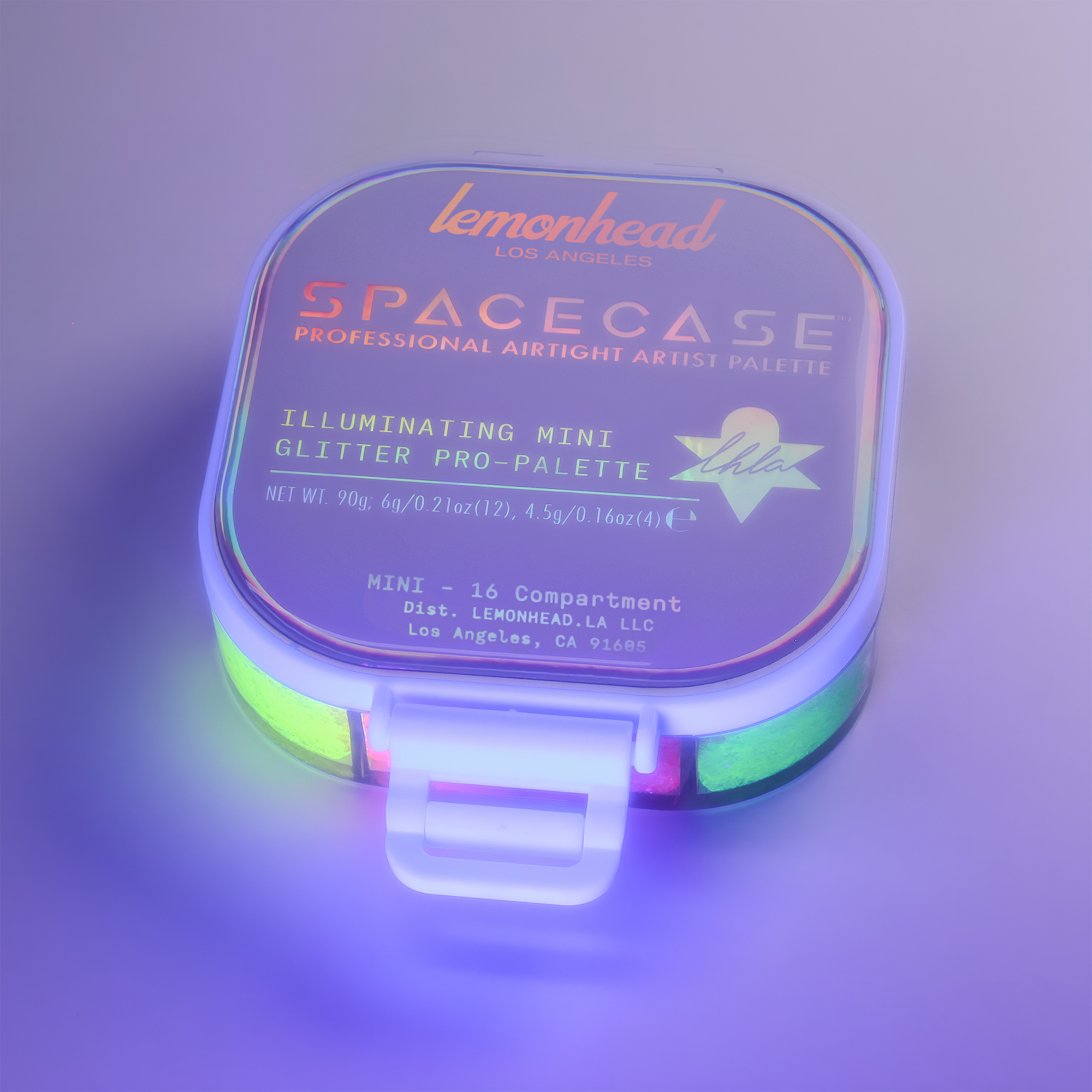 Spacecase® Illuminating Mini Glitter PRO-Palette