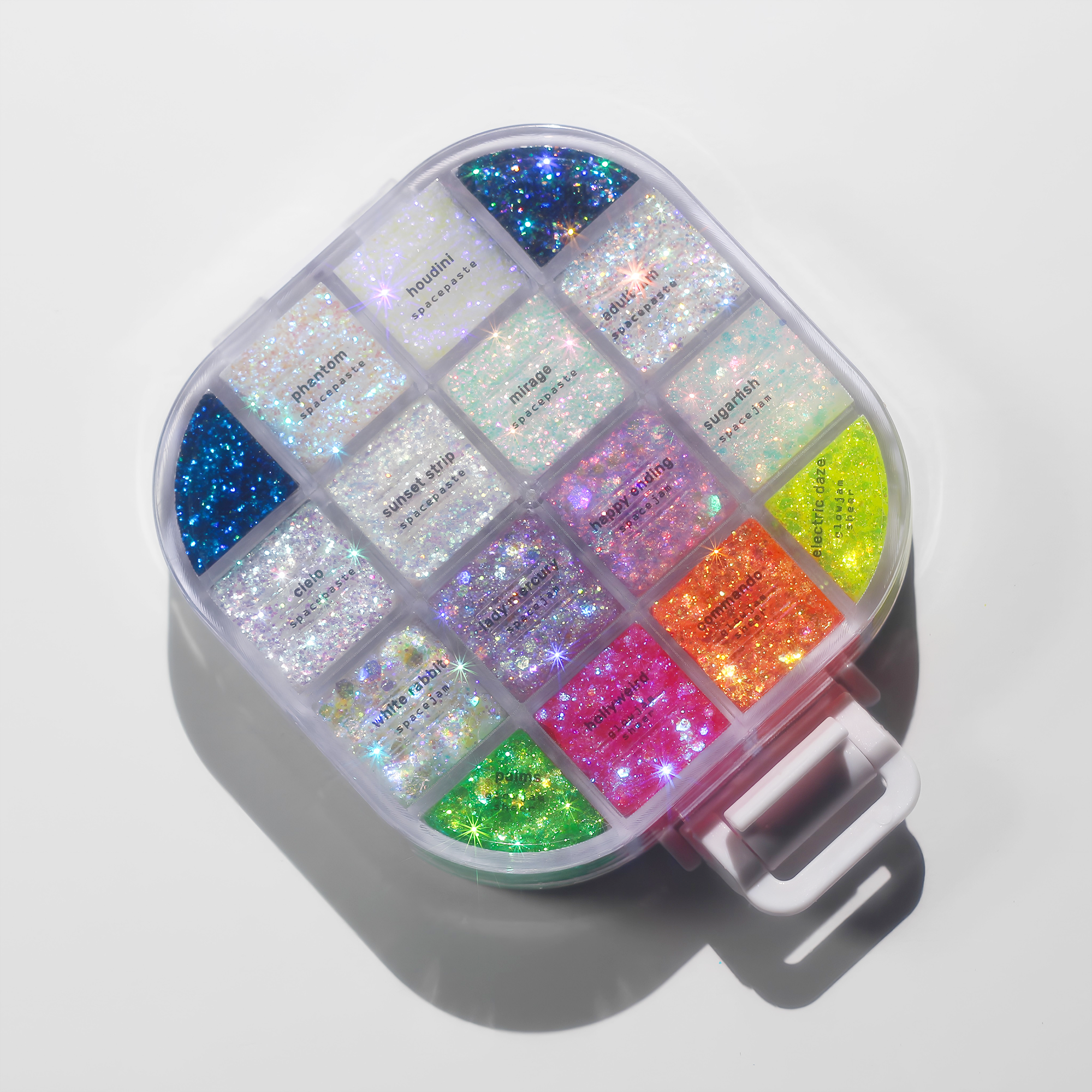 Spacecase® Illuminating Mini Glitter PRO-Palette