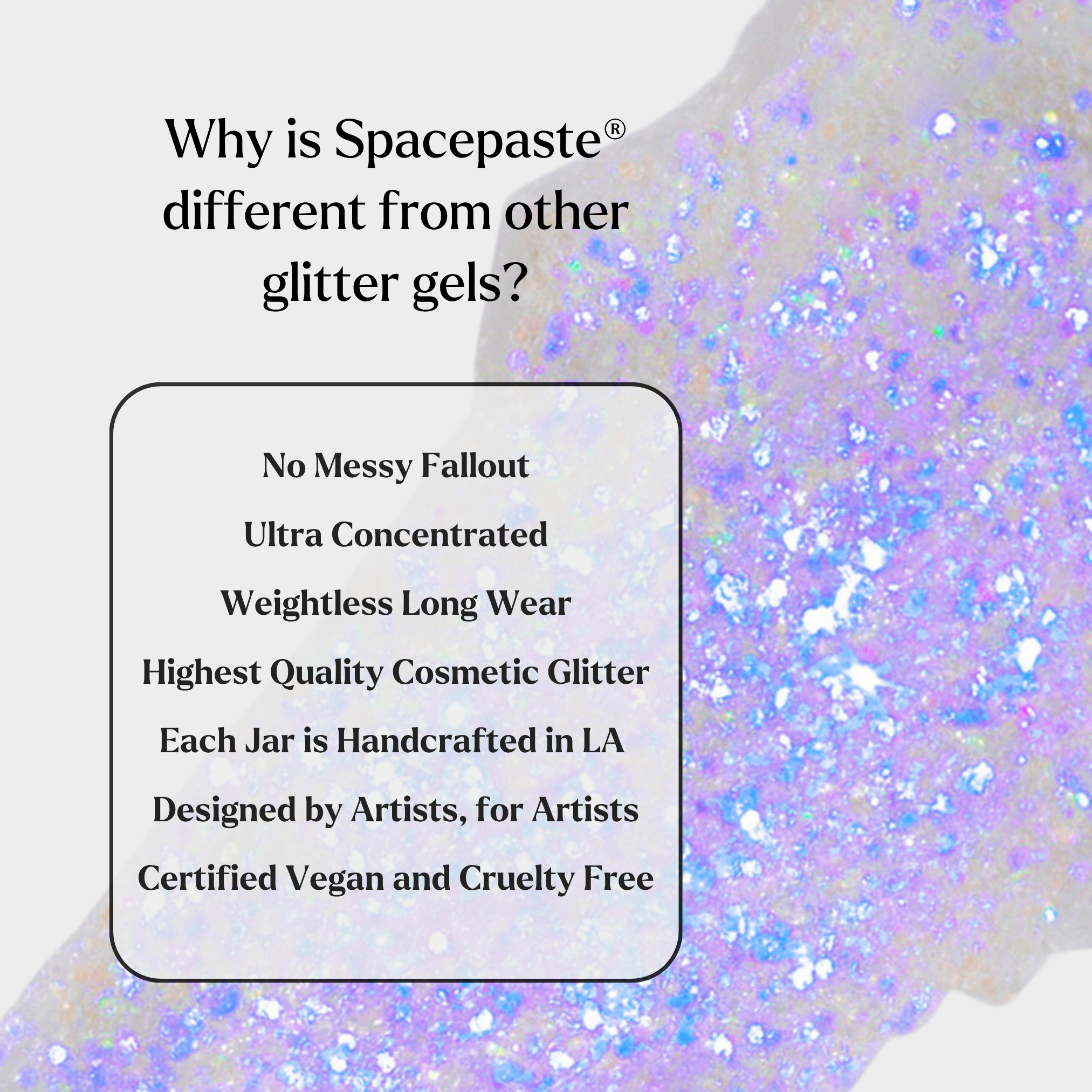 Spacepaste® Glitter Concentrate