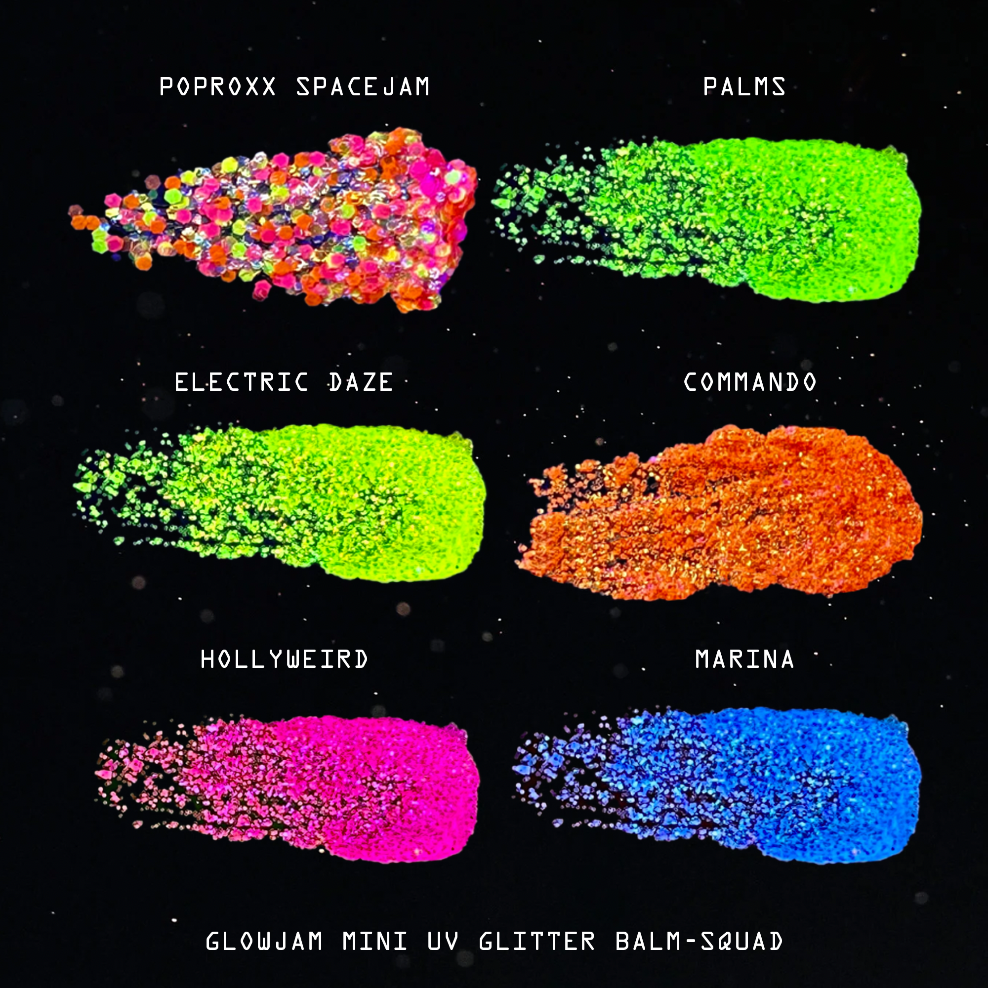 Mini Glitter Balm-Squads