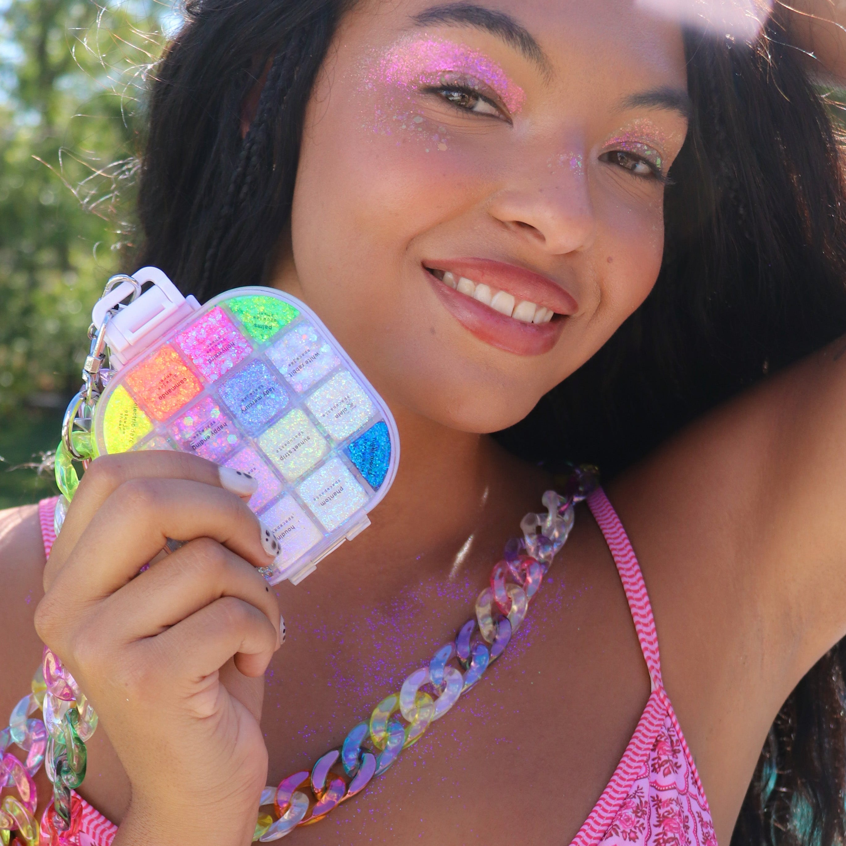 Spacecase® Illuminating Mini Glitter Pro Palette