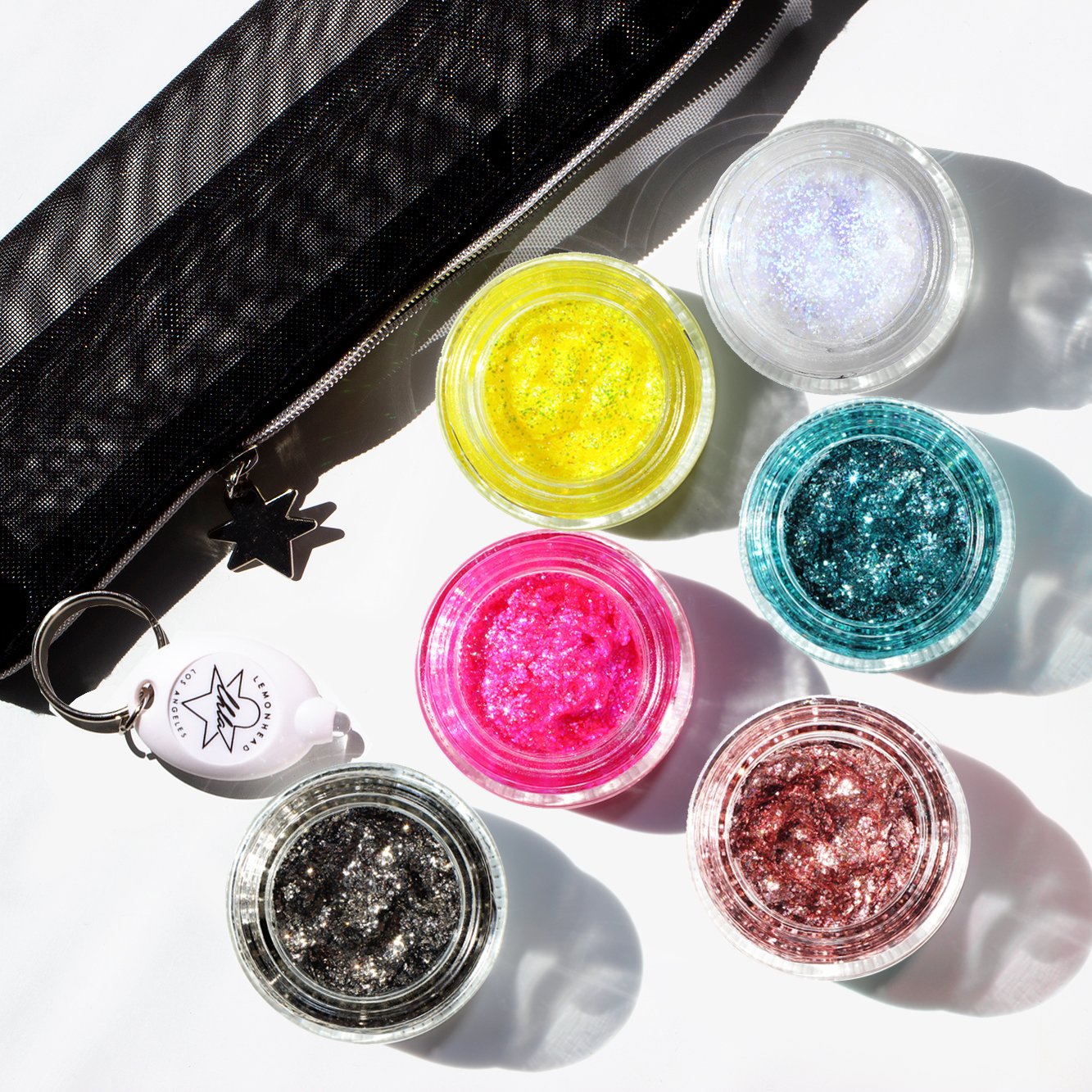 Glitter Eyeshadow Kit - Euphoric Glitter Squad - 6 LHLA Glitter Shades - Lemonhead LA Glitter Eyeshadow Kit - Euphoric Glitter Squad - 6 LHLA Glitter Shades - Lemonhead LA