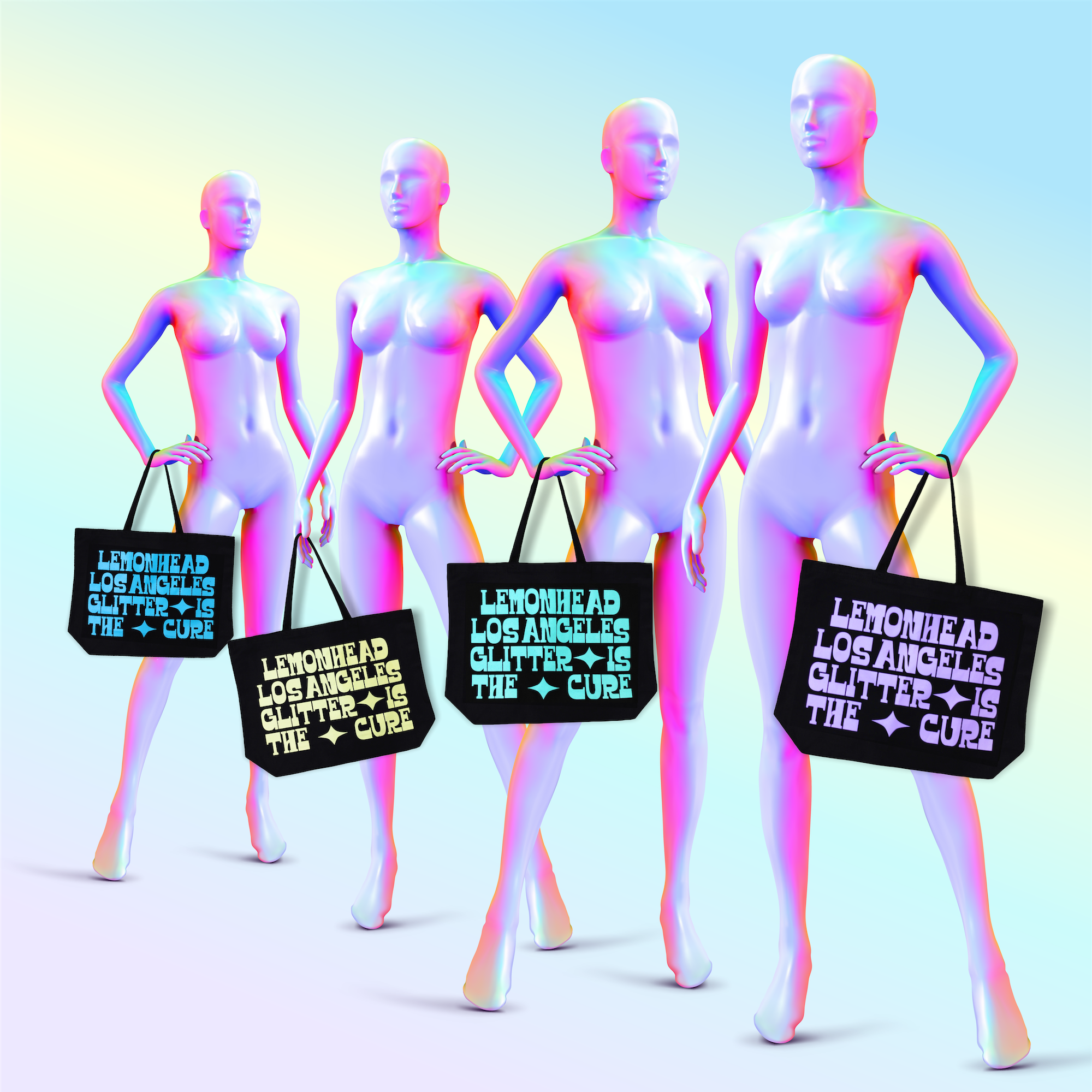 "Glitter Is The Cure" Tote Bag