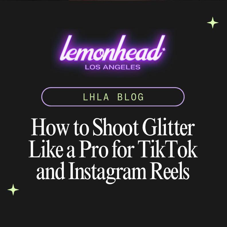 How to Shoot Glitter Like a Pro for TikTok and Instagram Reels