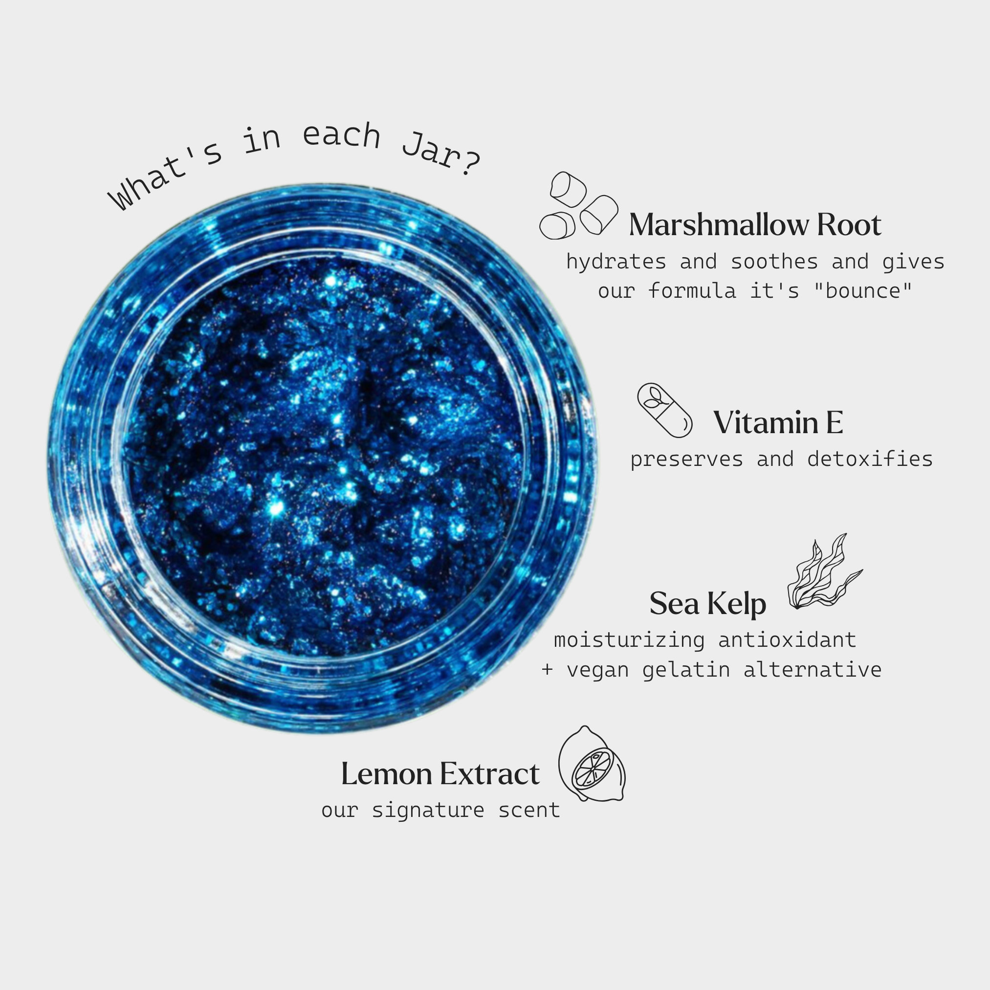 Spacepaste® Glitter Gel Concentrate - Malibu