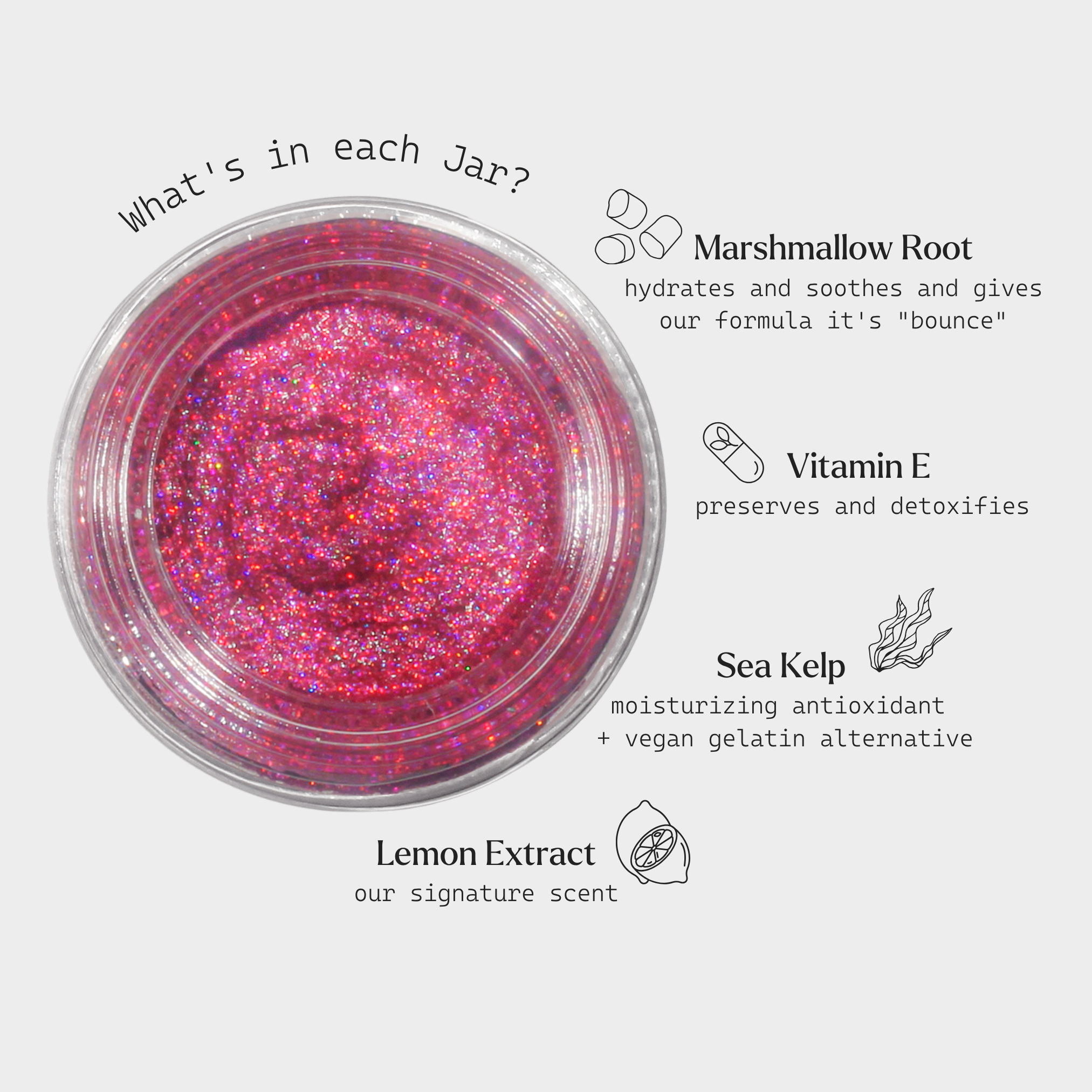 Spacepaste® Glitter Gel Concentrate - Lovesick