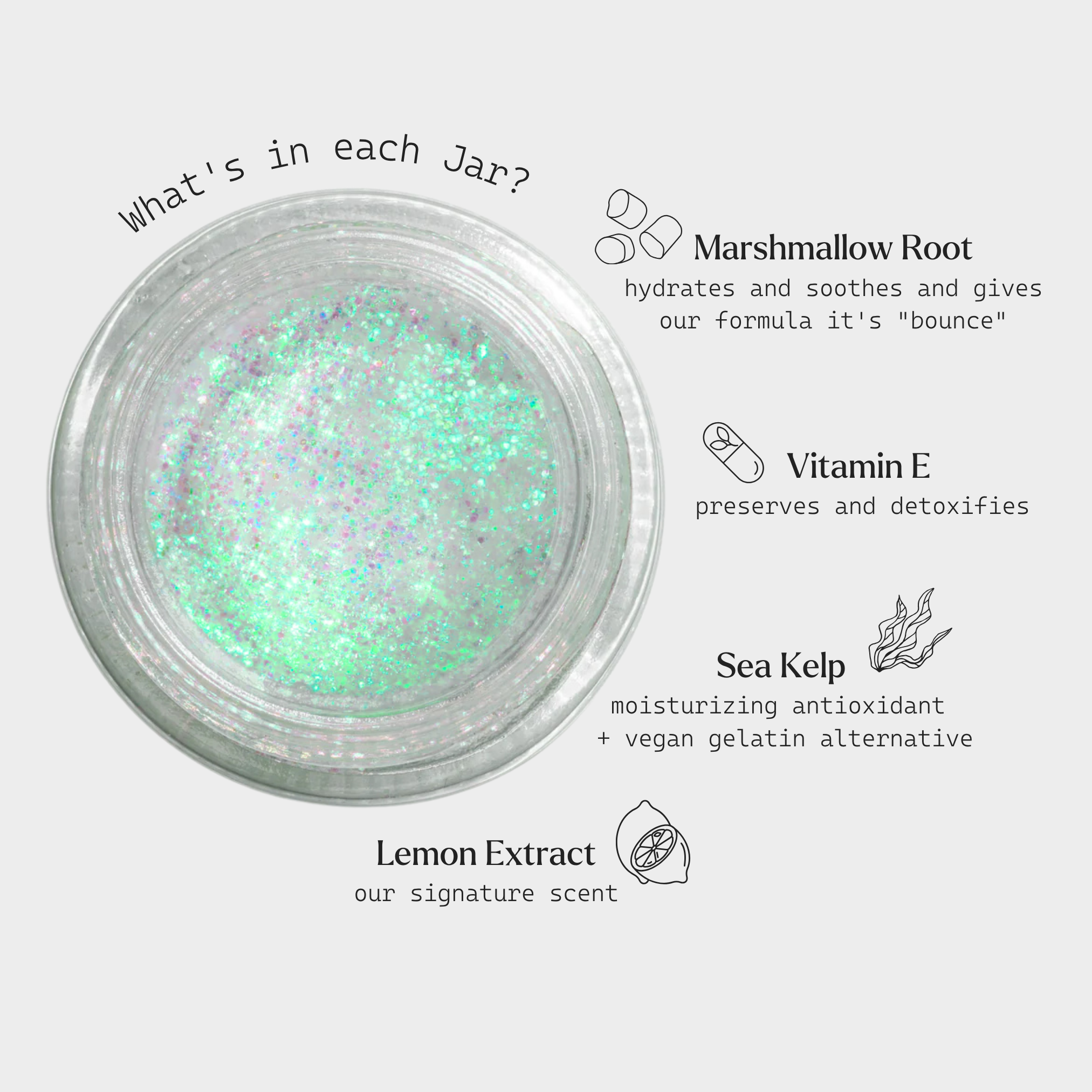 Spacepaste® Glitter Gel Concentrate - Cielo
