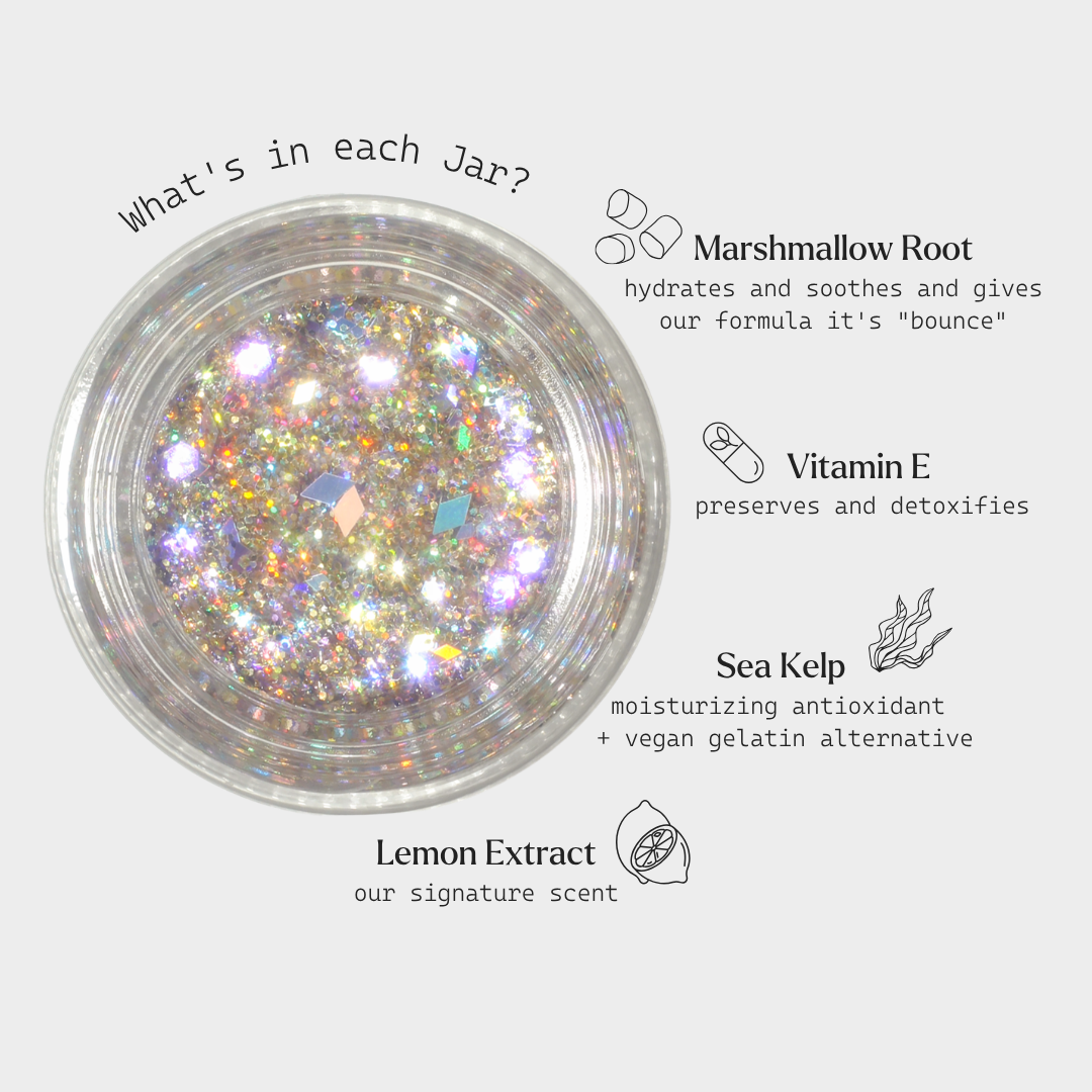 Spacejam® Ultra Luxe Glitter Balm - Crystal Tokyo