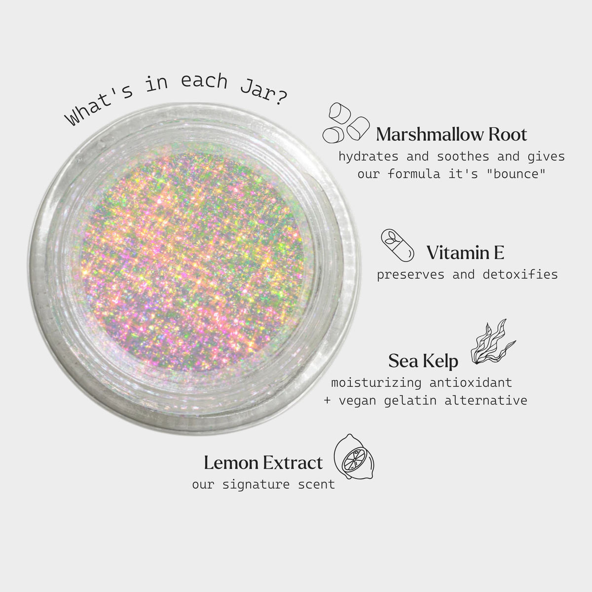Spacepaste® Glitter Gel Concentrate - Mirage