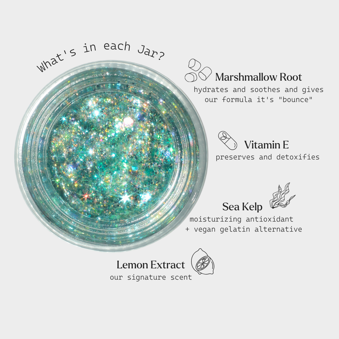 Spacejam® Ultra Luxe Glitter Balm - Seapunk