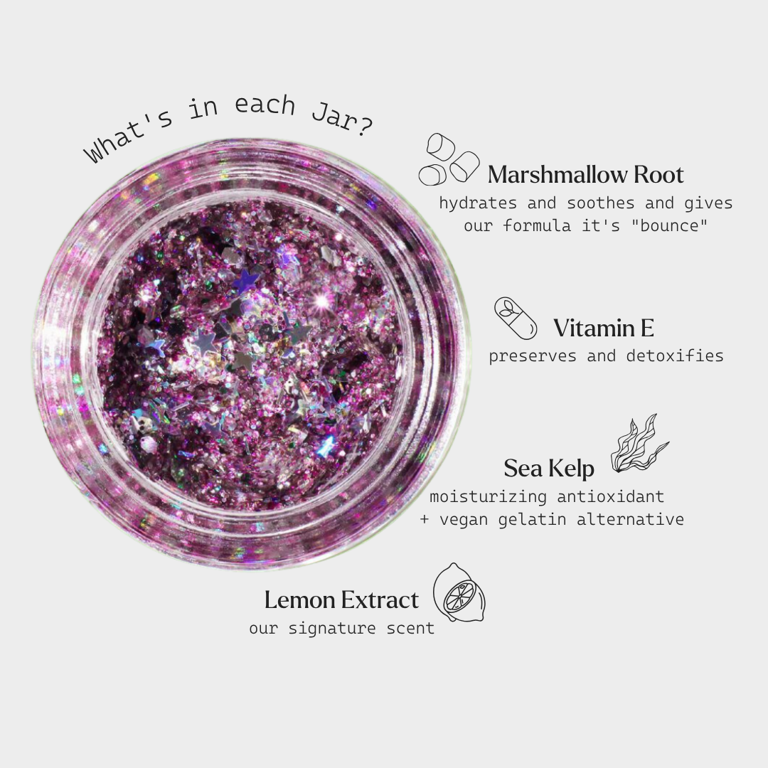 Spacejam® Ultra Luxe Glitter Balm - Birthday Bitch