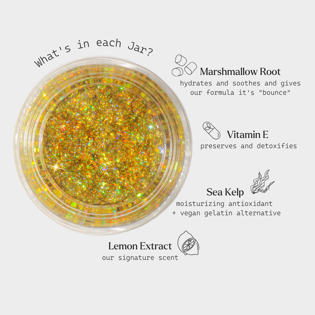Spacejam® Ultra Luxe Glitter Balm - Rainbow Road