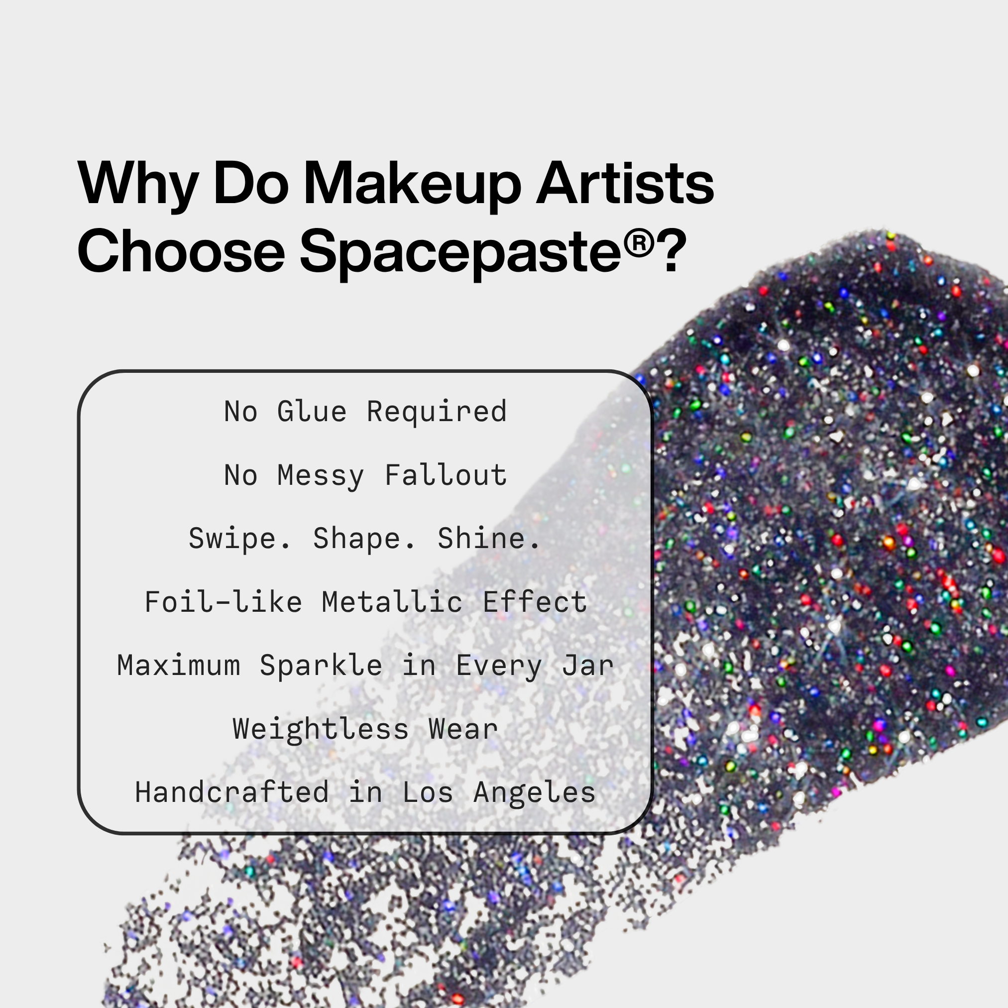 Spacepaste® Glitter Gel Concentrate - Debonair