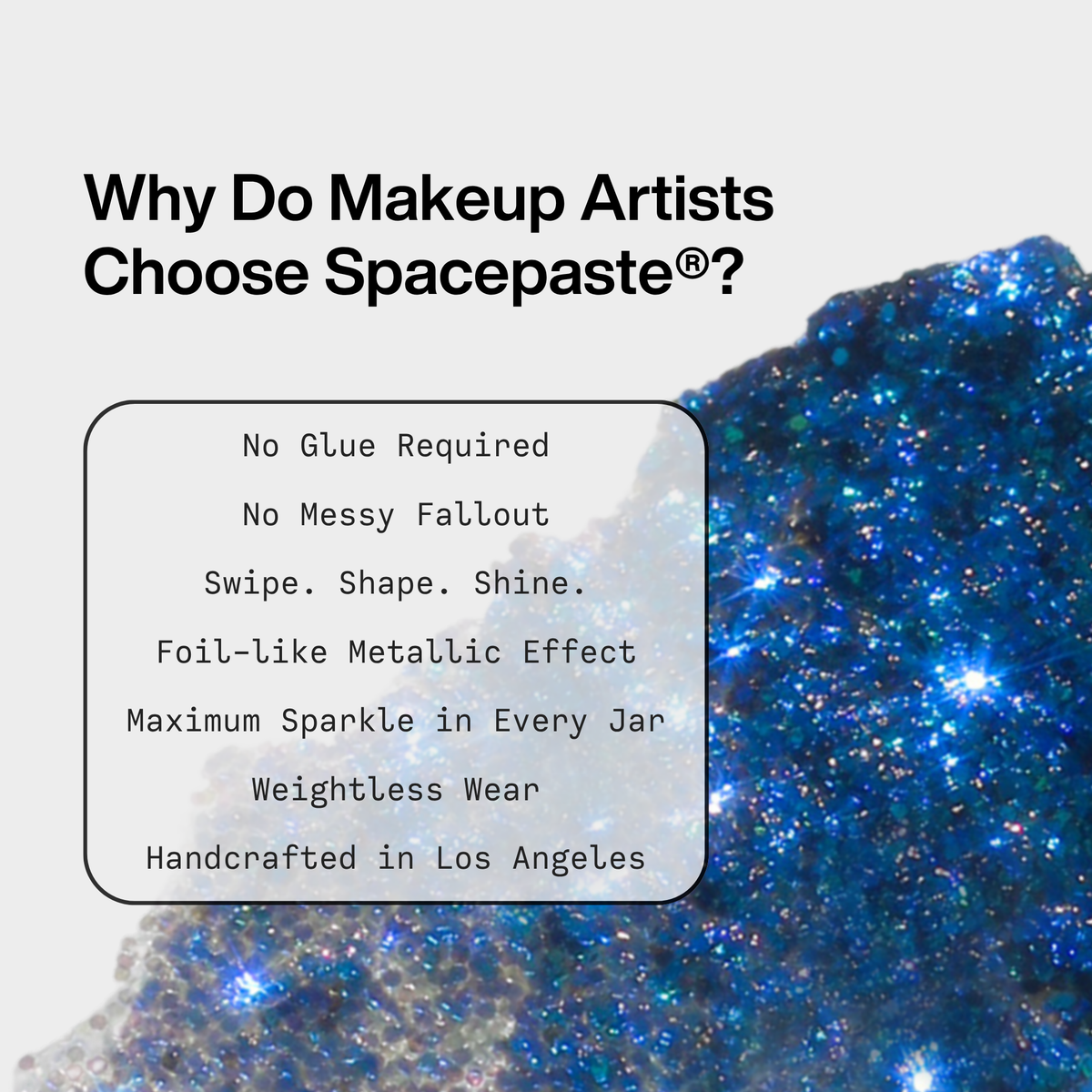 Spacepaste® Glitter Gel Concentrate - Night Moves