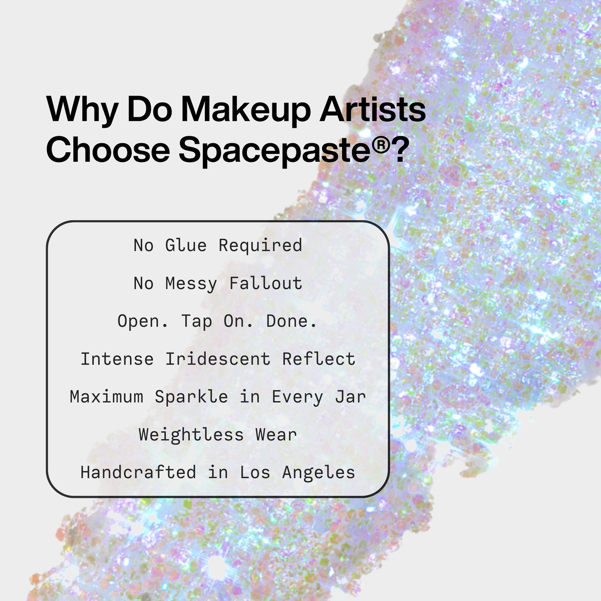 Spacepaste® Glitter Gel Concentrate - Phantom