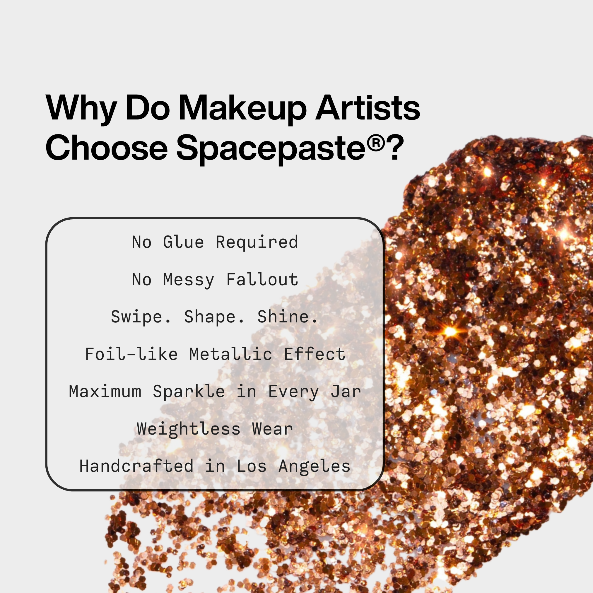 Spacepaste® Glitter Gel Concentrate - Dirty Penny