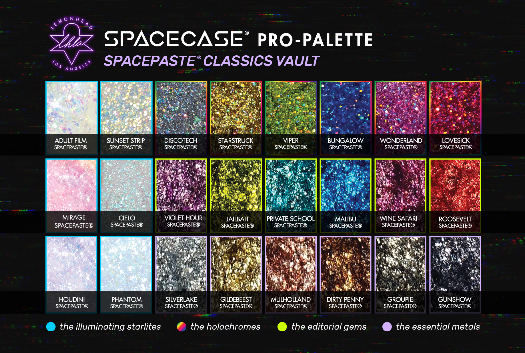 Spacecase® Glitter PRO-Palette
