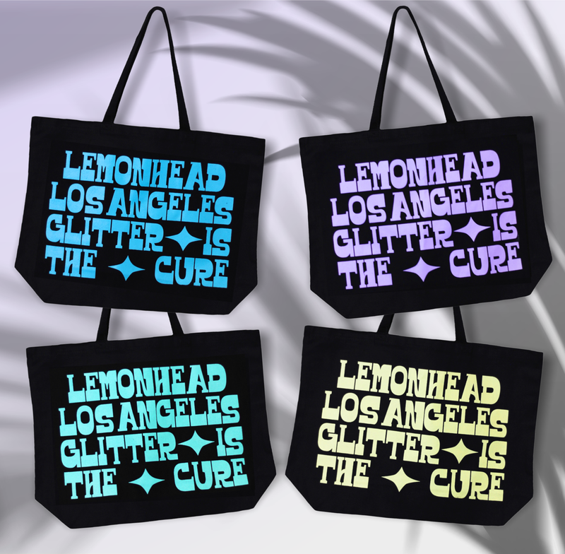 "Glitter Is The Cure" Tote Bag